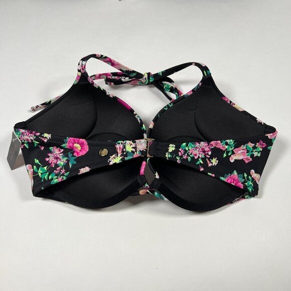 Victoria Secret 36D Bombshell Push Up Bikini Top Adds 2 Cups Miraculous Floral - Picture 4 of 7